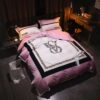 Victorias Secret Pink Embroidery Egyptian Cotton Bedding Set Model 7 1