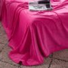 Victorias Secret Pink Embroidery Flannel Bedding Set Model 4 11