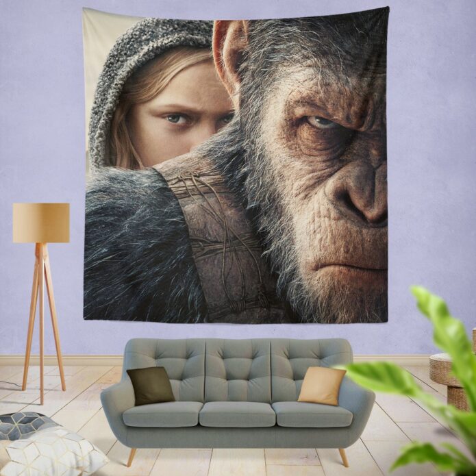 War For The Planet Of The Apes Wall Hanging Tapestry