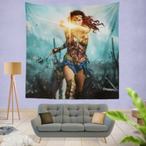 Wonder Woman Diana Prince Gal Gadot Wall Hanging Tapestry