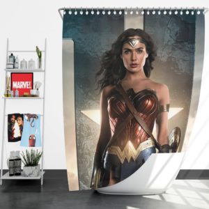 Wonder Women Justice League Shower Curtain