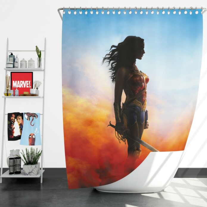 Wonder Women Teen Girls Shower Curtain