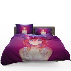 Anime Girl Feeling Desire Bedding Set 1