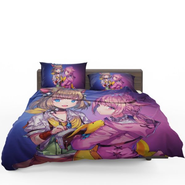 Anime Girl Final Fantasy Bedding Set 1