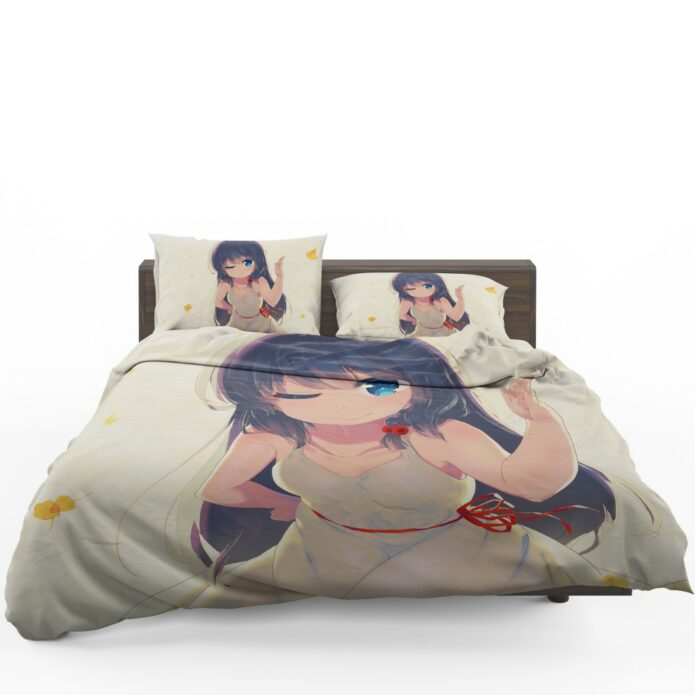 Anime Girl Japanes Cartoon Bedding Set 1