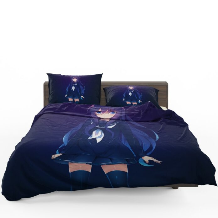 Anime Girl School Uniform Bedding Set 1