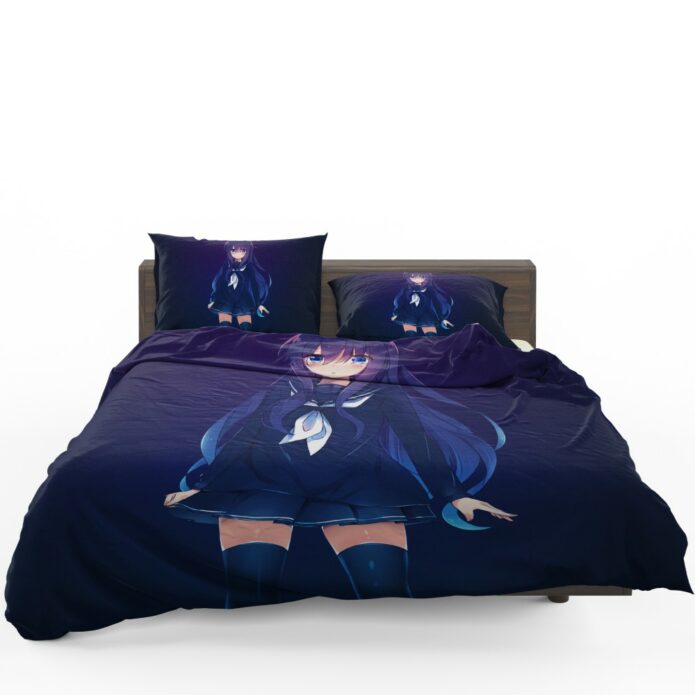 Anime Girl School Uniform Bedding Set 1