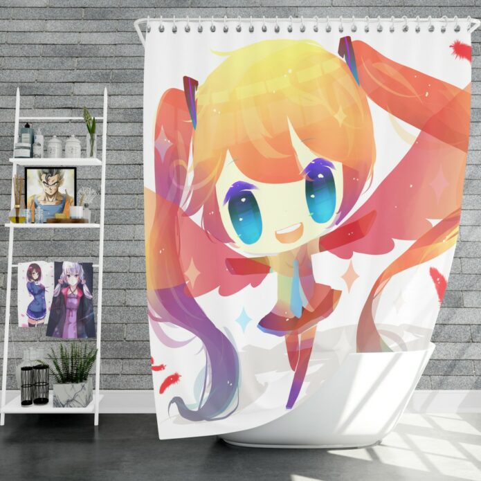 Anime Girl Vocaloid Shower Curtain