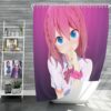 Anime Girl Yawning Teen Shower Curtain