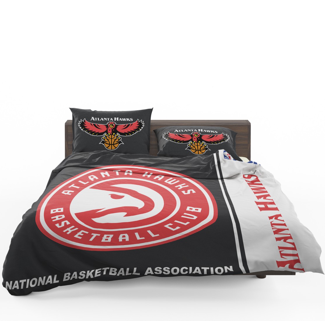 Atlanta Hawks Nba Basketball Bedding Set
