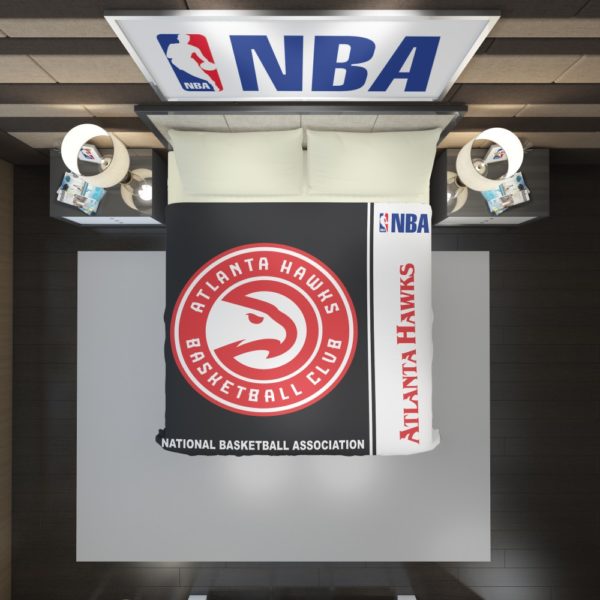 Atlanta Hawks NBA Basketball Duvet Cover 2