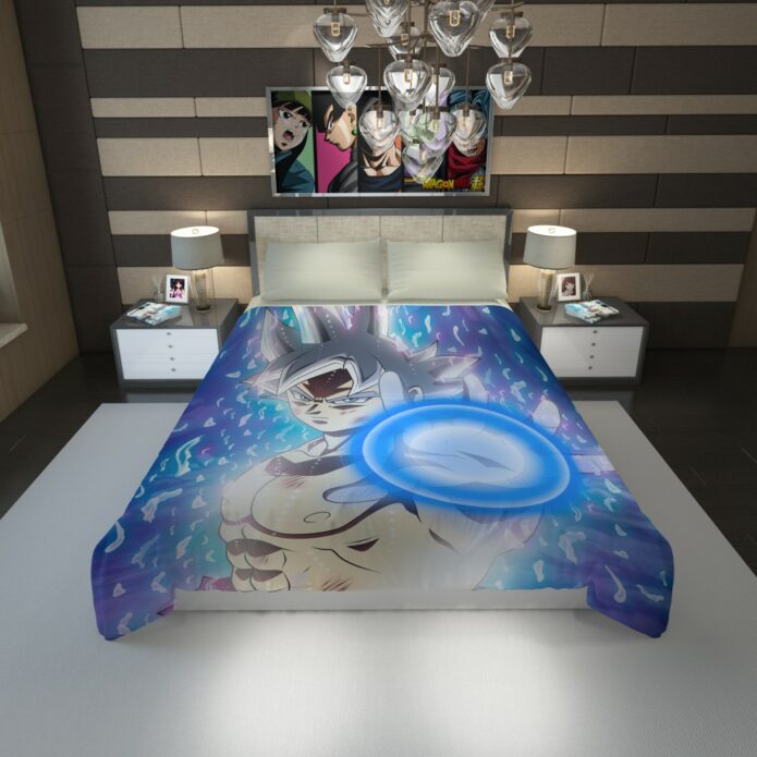 Blue Ultra Instinct Goku Teen Duvet Cover 1