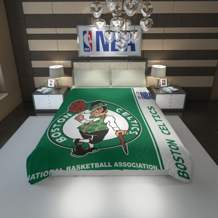 Boston Celtics NBA Basketball Duvet Cover 1