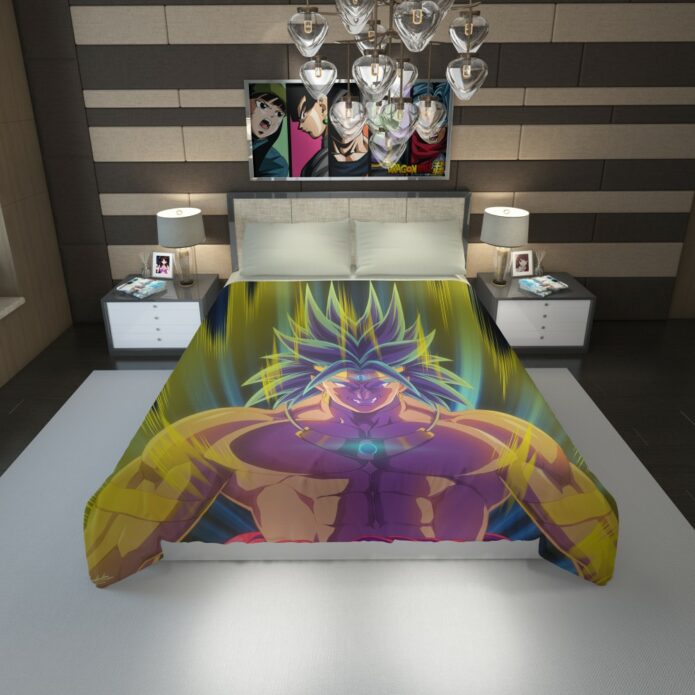Broly Dragon Ball Japanese Anime Duvet Cover