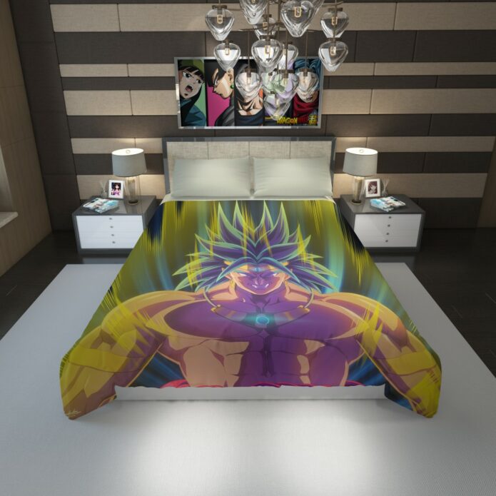 Broly Dragon Ball Japanese Anime Duvet Cover 1