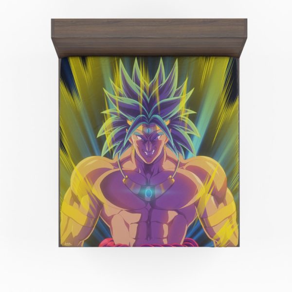 Broly Dragon Ball Japanese Anime Fitted Sheet