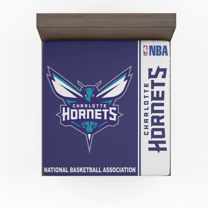Charlotte Hornets NBA Basketball Fitted Sheet