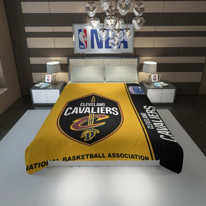 Cleveland Cavaliers NBA Basketball Duvet Cover 1