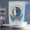 Dallas Mavericks NBA Basketball Bathroom Shower Curtain
