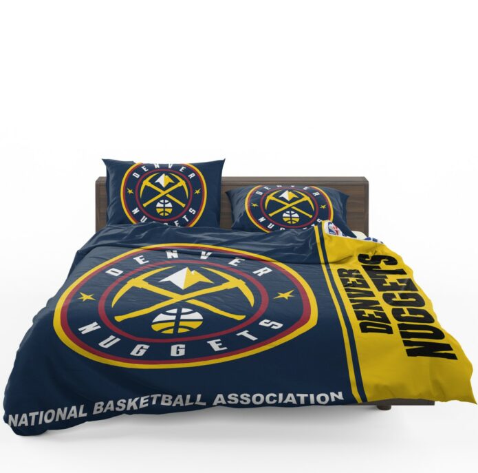 Denver Nuggets NBA Basketball Bedding Set 1