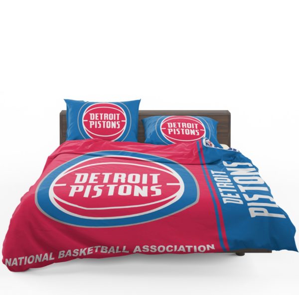 Detroit Pistons NBA Basketball Bedding Set 1