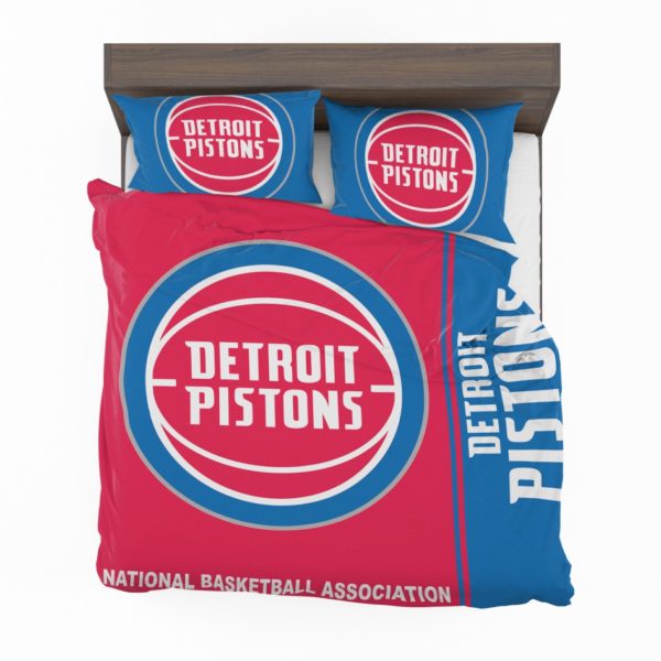 Detroit Pistons NBA Basketball Bedding Set 2