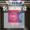 Detroit Pistons NBA Basketball Duvet Cover 2
