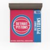 Detroit Pistons NBA Basketball Fitted Sheet