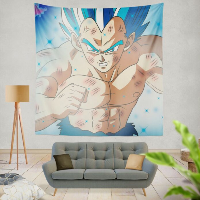 Dragon Ball Vegeta Anime Boy Wall Hanging Tapestry