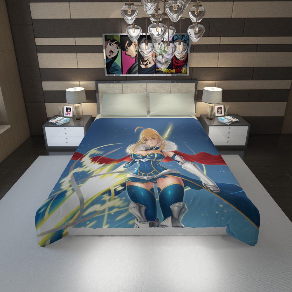 New Anime fate grand order Bed Sheet Quilt Cover Full Set 59"X78.7"  3Pcs 4Pcs￥ 