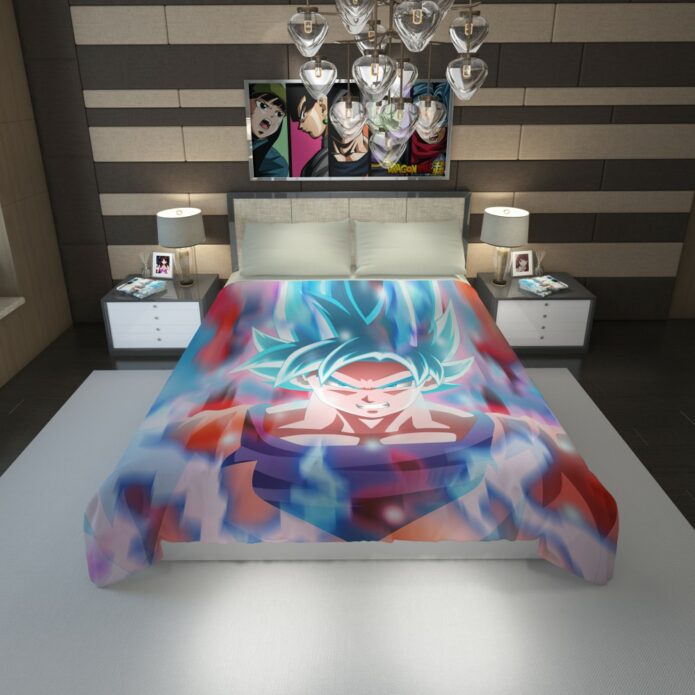 Goku Anime Boy Duvet Cover
