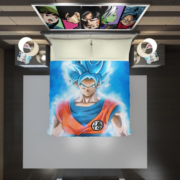 Goku Japanese Hero Anime Duvet Cover 2