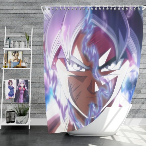 Goku Ultra Instinct Dragon Ball Super Shower Curtain