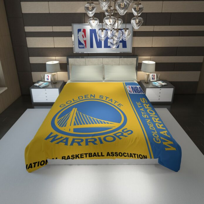 Golden State Warriors NBA Basketball Duvet Cover 1