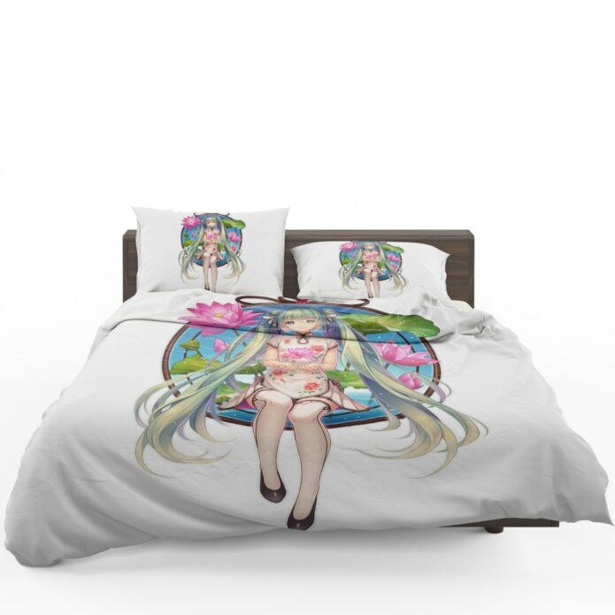 Hatsune Miku Anime Bedding Set 1