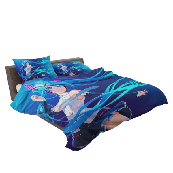 Hatsune Miku Anime Girl Vocaloid Long Hair Bedding Set 3