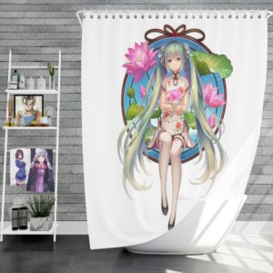Hatsune Miku Anime Shower Curtain