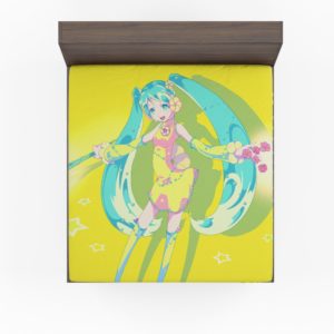 Hatsune Miku Vocaloid Japanese Anime Fitted Sheet