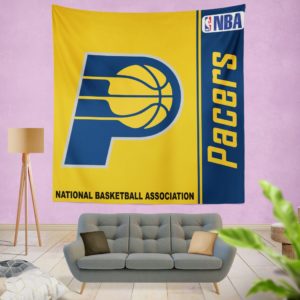 Indiana Pacers NBA Basketball Bedroom Wall Hanging Tapestry