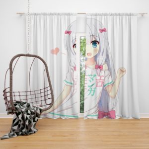 Izumi Sagiri Eromanga Sensei Bedroom Window Curtain