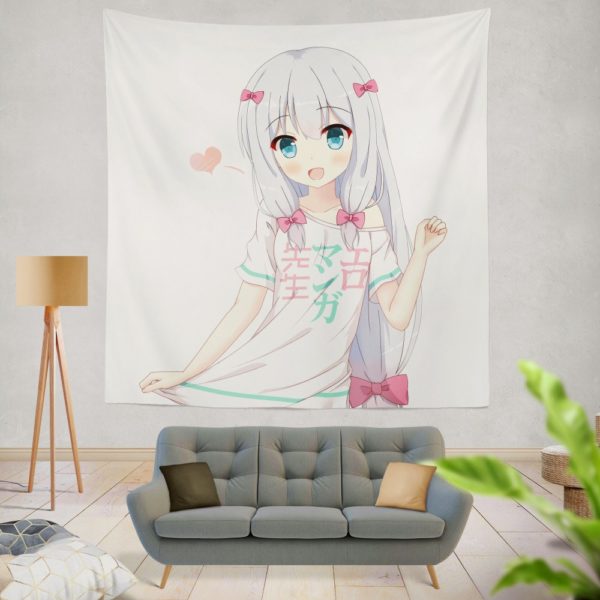 Izumi Sagiri Eromanga Sensei Wall Hanging Tapestry