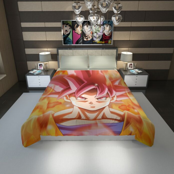 Japanes Anime Goku Duvet Cover