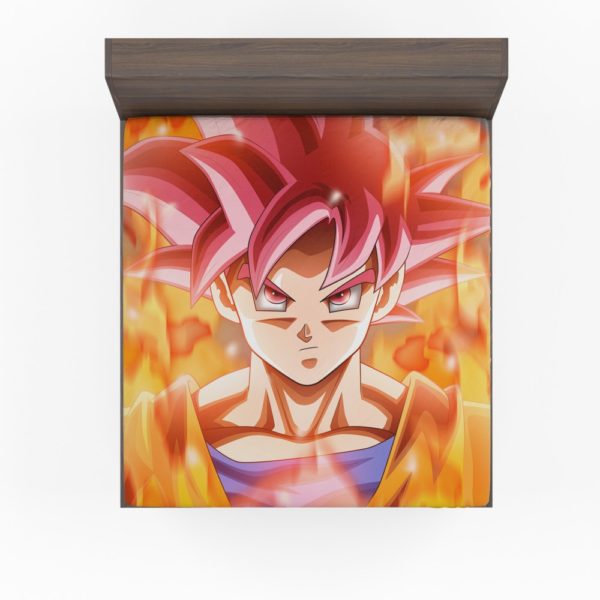 Japanes Anime Goku Fitted Sheet