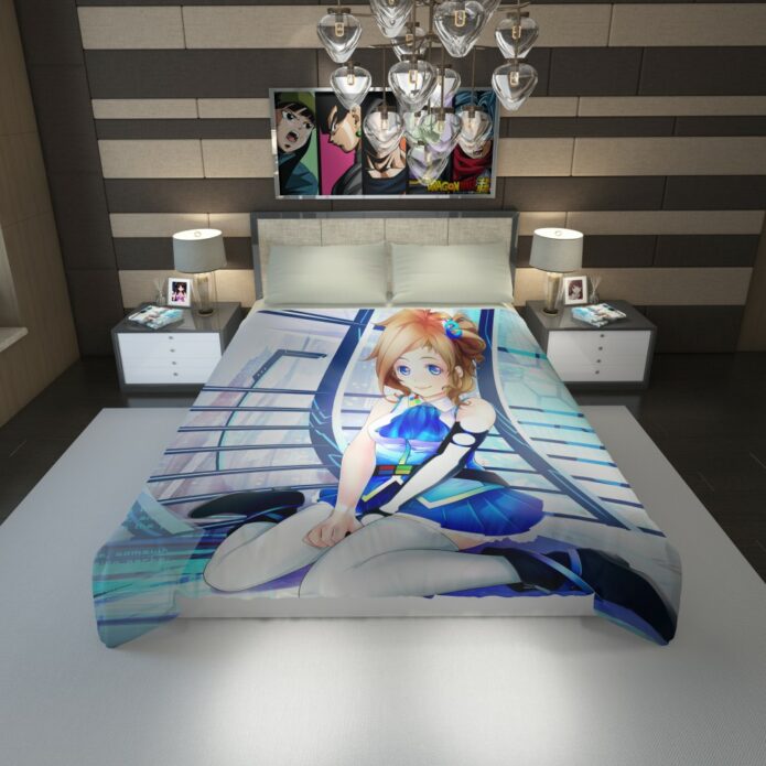 Japanese Anime Girl Duvet Cover