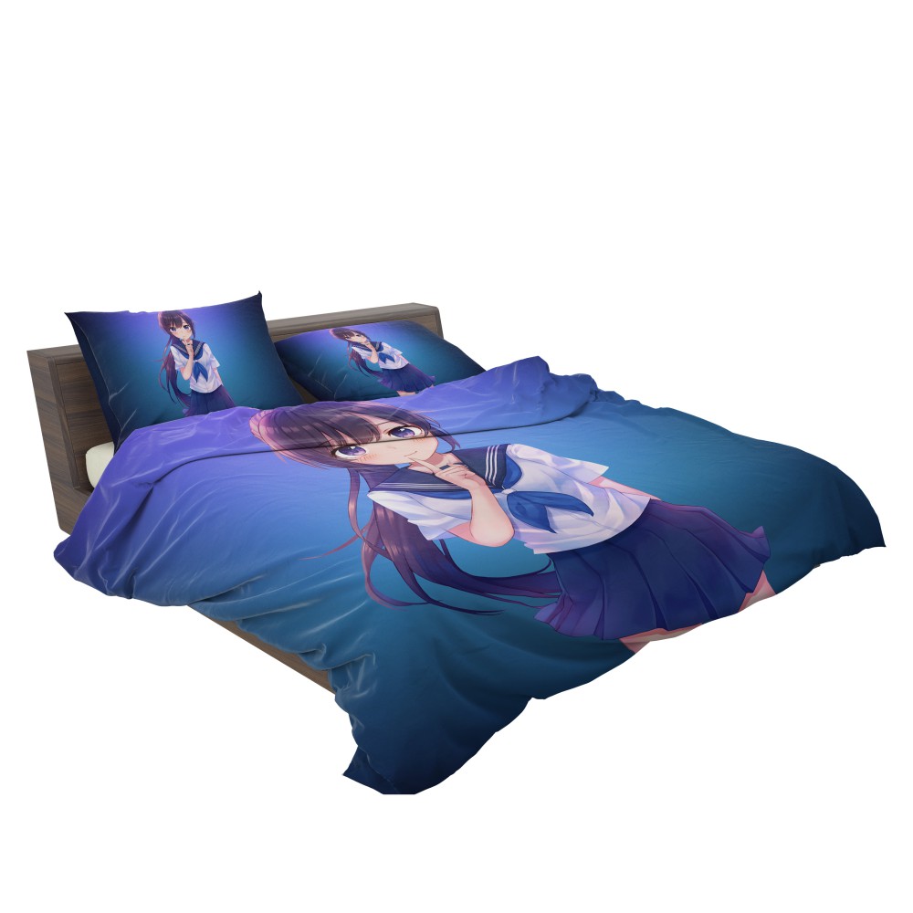 Japanese School Uniform Anime Bedding Set | EBeddingSets