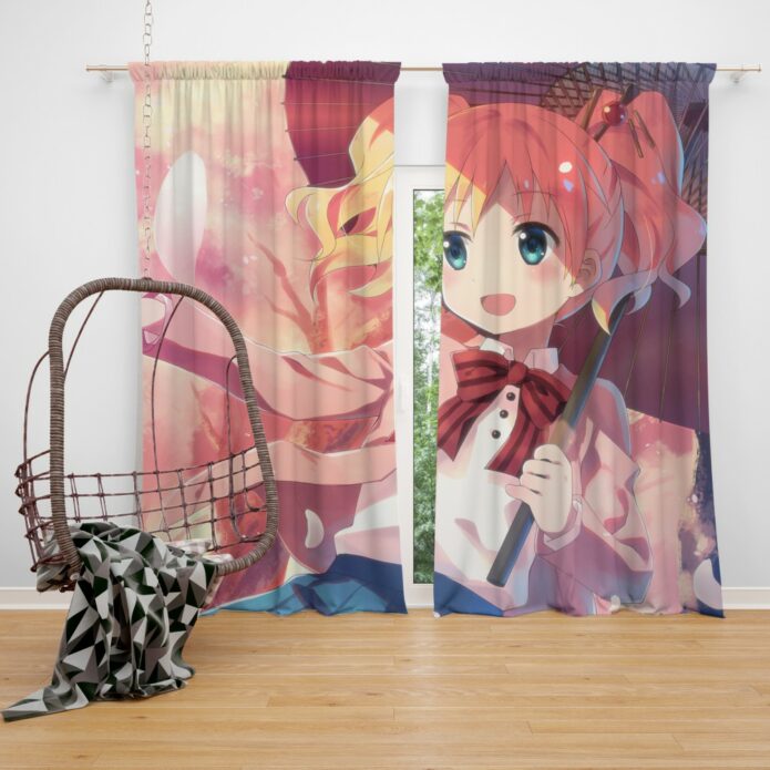 Kiniro Mosaic Tatsuya Yuuki Japanese Anime Bedroom Window Curtain