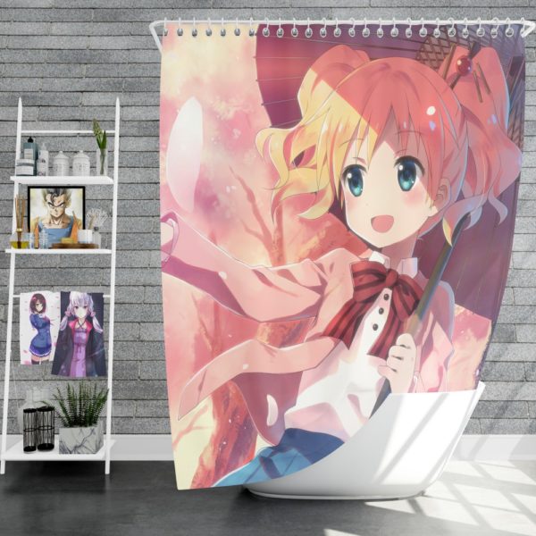 Kiniro Mosaic Tatsuya Yuuki Japanese Anime Shower Curtain