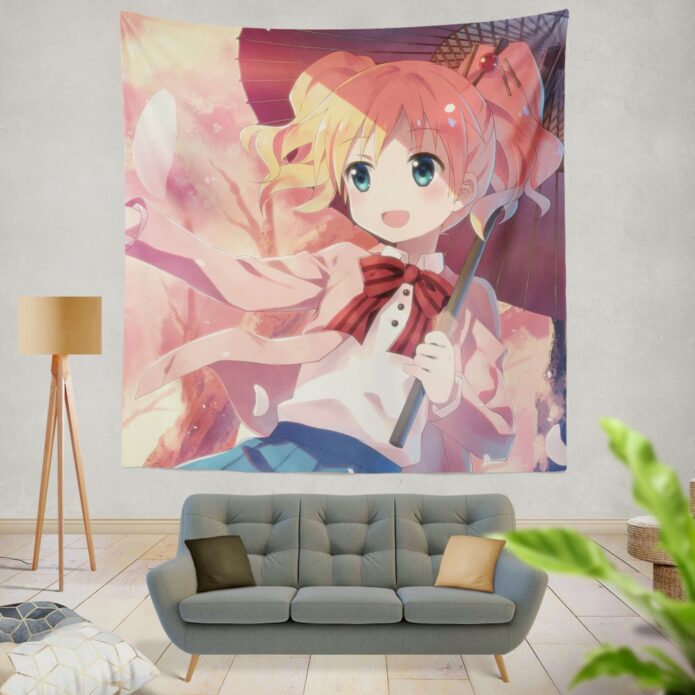 Kiniro Mosaic Tatsuya Yuuki Japanese Anime Wall Hanging Tapestry