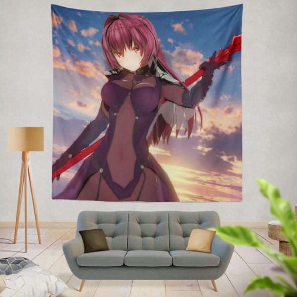 Lancer Fate Grand Order Japanese Anime Wall Hanging Tapestry