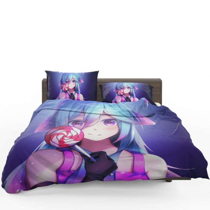 Lollipop Anime Girl Bedding Set 1